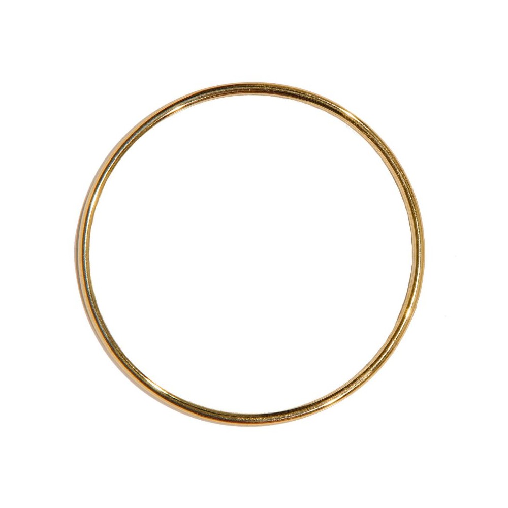 Anello in metallo 12 pz. dm8 Light gold